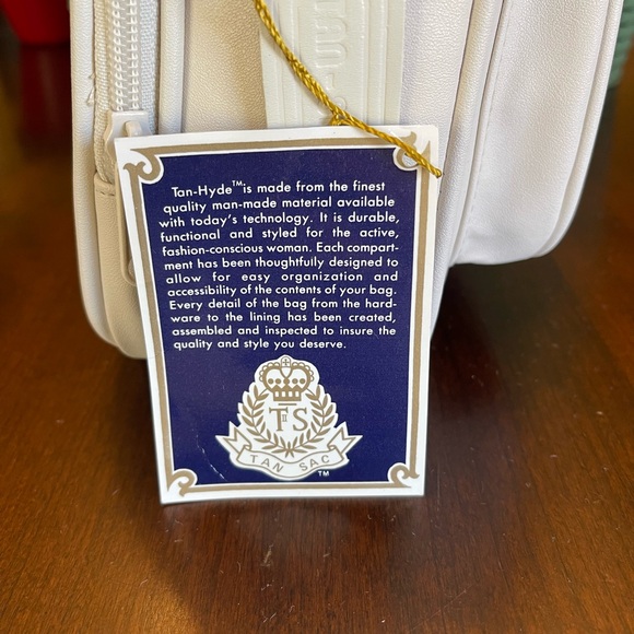 VINTAGE NWT Tan-Hyde Collection by Tandem Bags - Picture 9 of 11